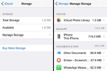 how to free up storage on icloud