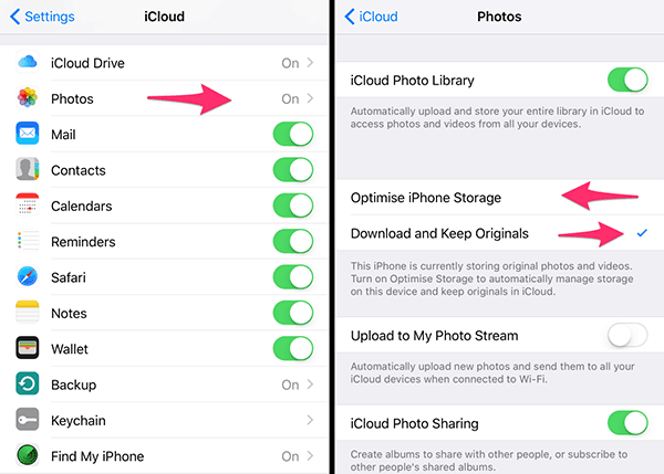 sign out of icloud photo library sign out of icloud photo library