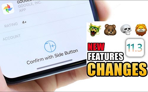 iOS 11 new features vs ios 10