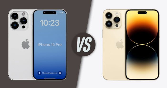 iPhone 14 pro vs 15 pro max