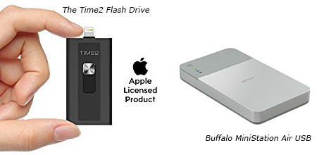 iPhone external storage option