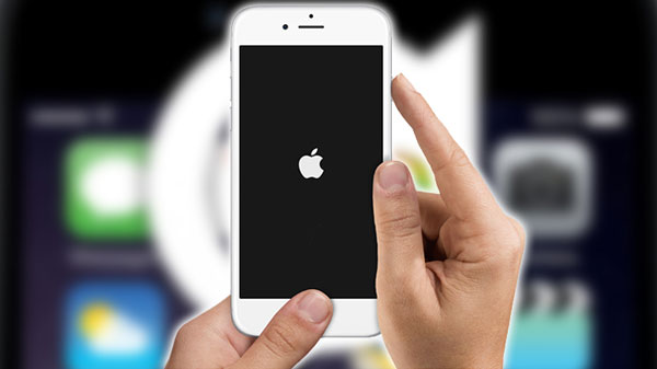 fix iPhone stuck on apple logo - hard reset iphone