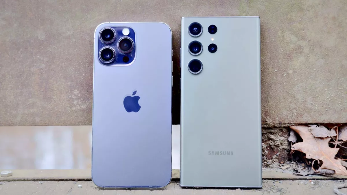 camera comparison between iphone 15 pro max vs galaxy s23 ultra