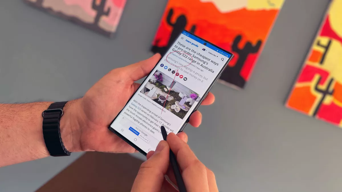 os comparison between iphone 15 pro max vs galaxy s23 ultra
