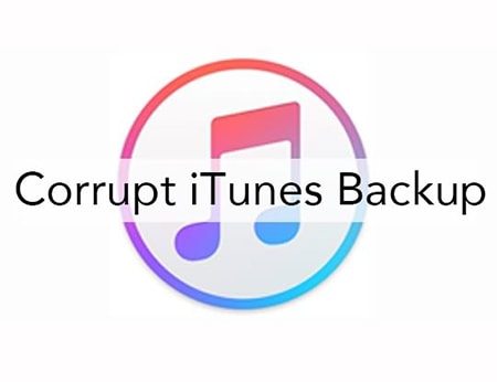 iTunes backup restore failed