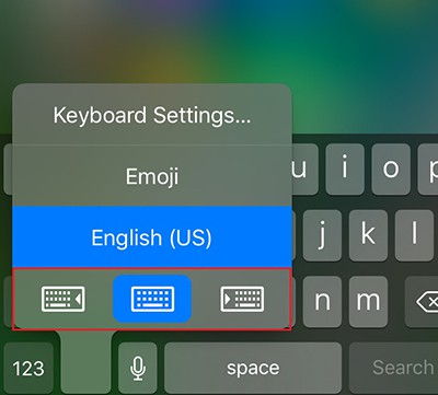 iPhone X tips to better use keyboard