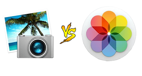 comparison between iPhoto and Photos