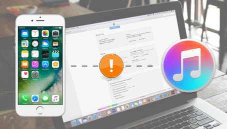 sync/backup iPhone without iTunes error