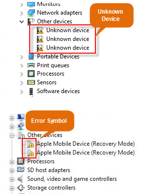 Solve iPod not recognized by iTunes on Windows