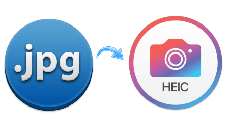 convert JPEG to HEIC