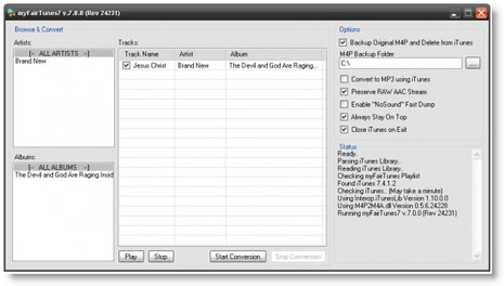 DRM Removal Tool for macOS - myFairTunes