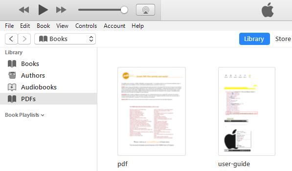 how to transfer PDF to iPad with iTunes