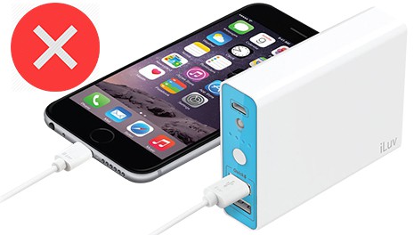 not use power bank