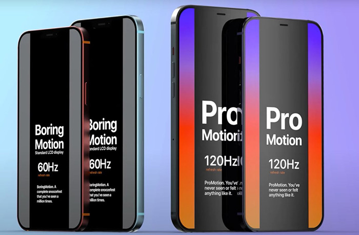 New iPhone 15 Pro ProMotion 120Hz