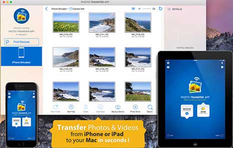 iPhone photo transfer app