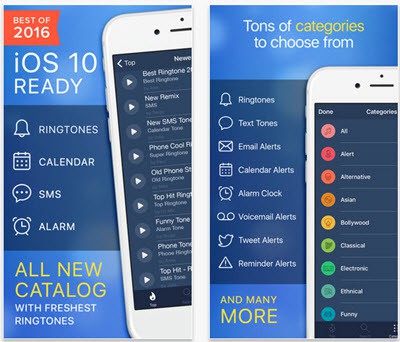 Best iPhone ringtone app - Ringtones for iPhone Unlimited
