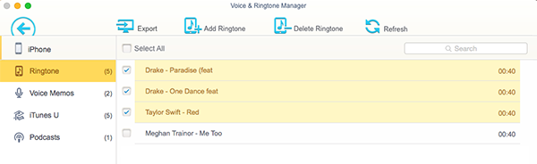 Sync ringtones to iPhone 8