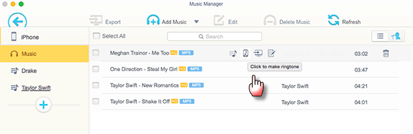 make ringtone for iPhone