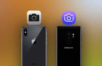 Compare iPhone X and Galaxy S9/Plus