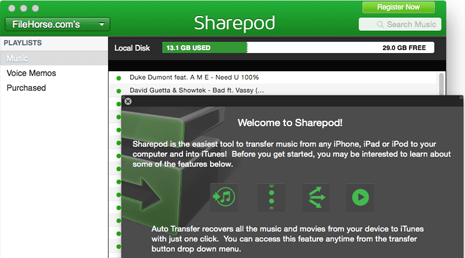 iPod Manager - Sharepod