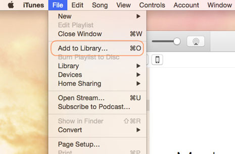 Add videos to iTunes Library