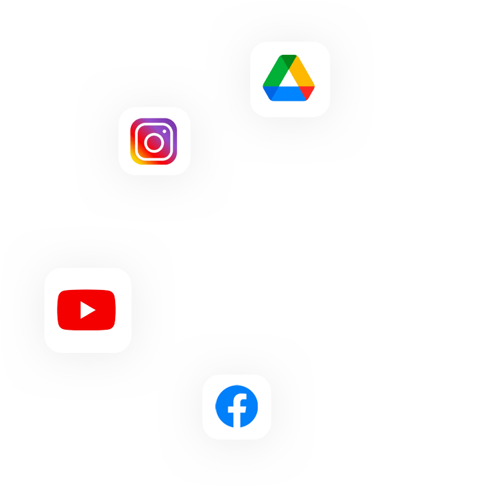 Upload any video