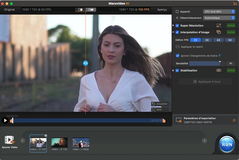 interpolation d'images