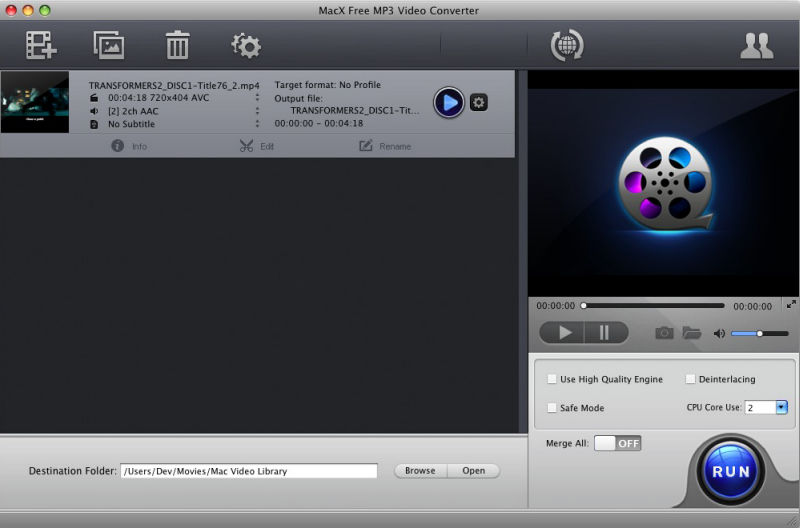 convert mp3 to mov mac