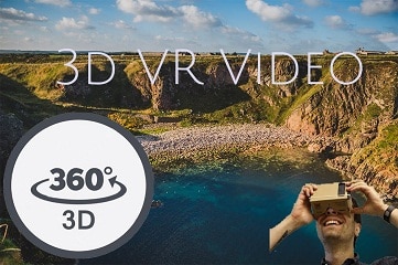 3D VR video