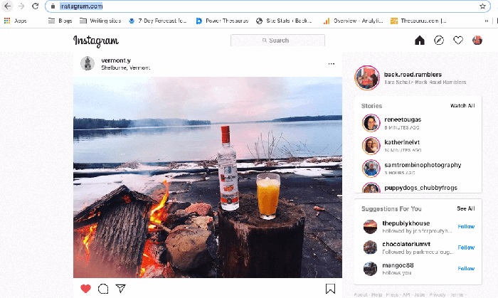 Download Instagram for Mac via Instagram Web on Mac