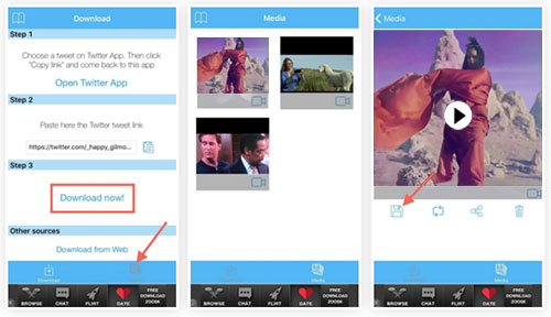 Download Twitter Videos iOS