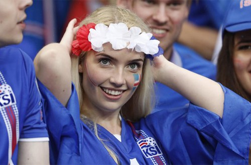 hottest world cup fans 2018 Iceland