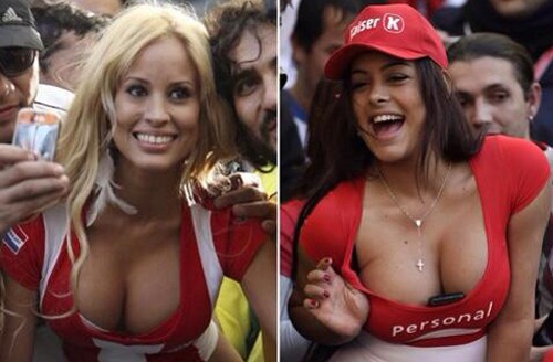 the sexist female fans in the world cup
