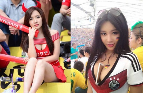 hottest and attractive World Cup fans