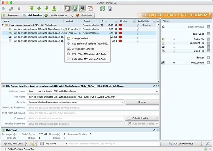 How to Download Age Restricted YouTube Videos - JDownloader