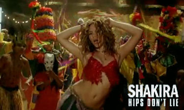 Shakira world cup Hips Don't Lie