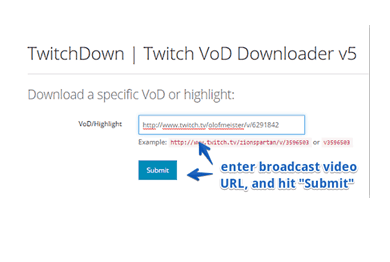 How to Download Twitch VOD Videos