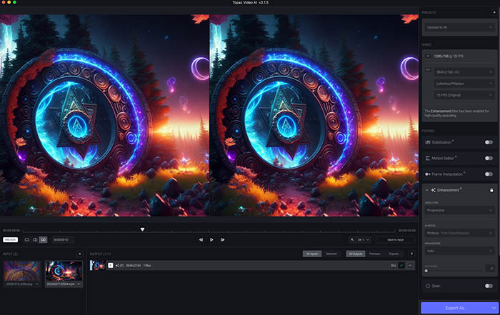 Best Video Enhancer - Topaz Video AI