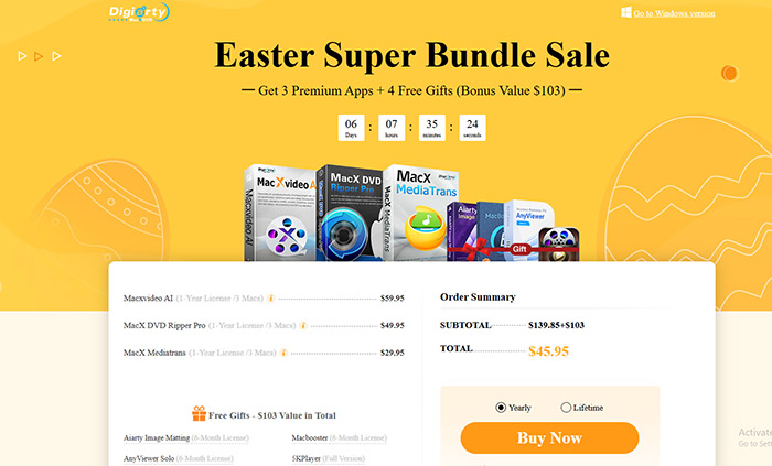 Macxvideo AI License Key: Easter Super Bundle Deal