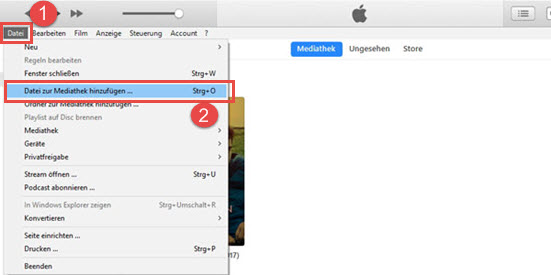 DVD in iTunes importieren