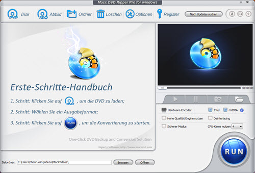 DVD kopieren mit MacX DVD Ripper Pro for Windows/Mac