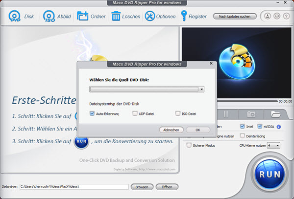 DVD Software kopieren