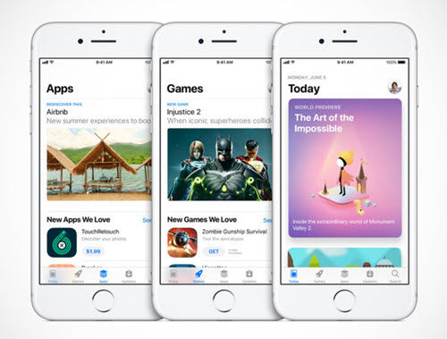 iOS 11 Neuerungen vs iOS 10: Der neue App Store