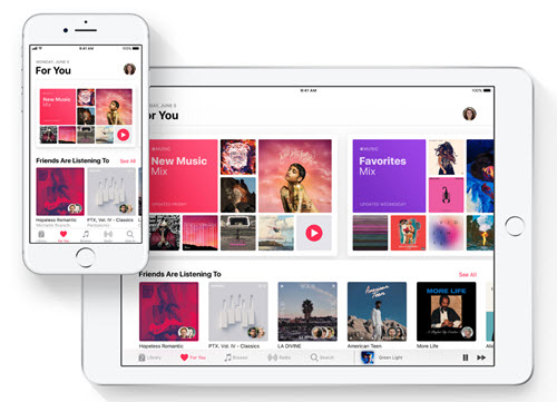 Unterschiede zwischen iOS 11 und iOS 10: Apple Music