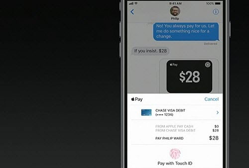 iOS 11 vs iOS 10 Unterschiede: Apple Pay