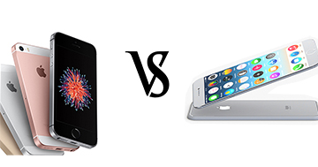 iPhone SE vs iPhone 7
