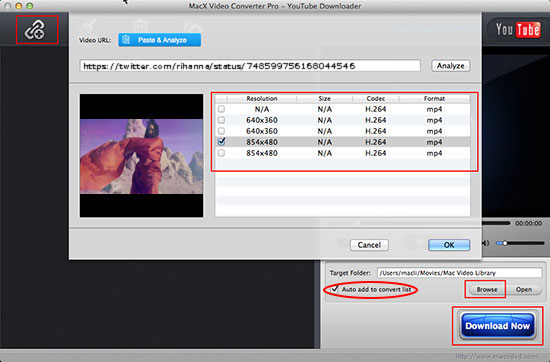 Twitter Videos downloaden