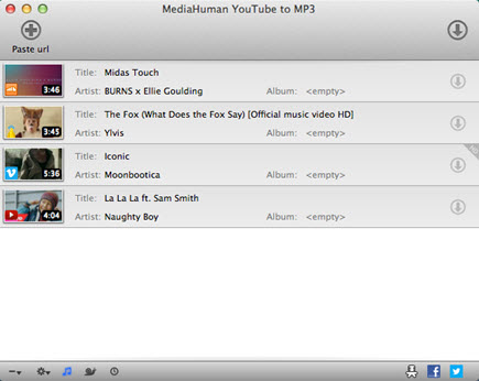 MediaHuman YouTube to MP3 Mac