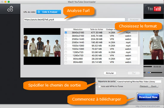  téléchargez la vidéo HD de YouTube gratuitement Mac