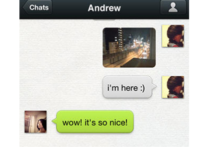 move iPhone photos with wechat
